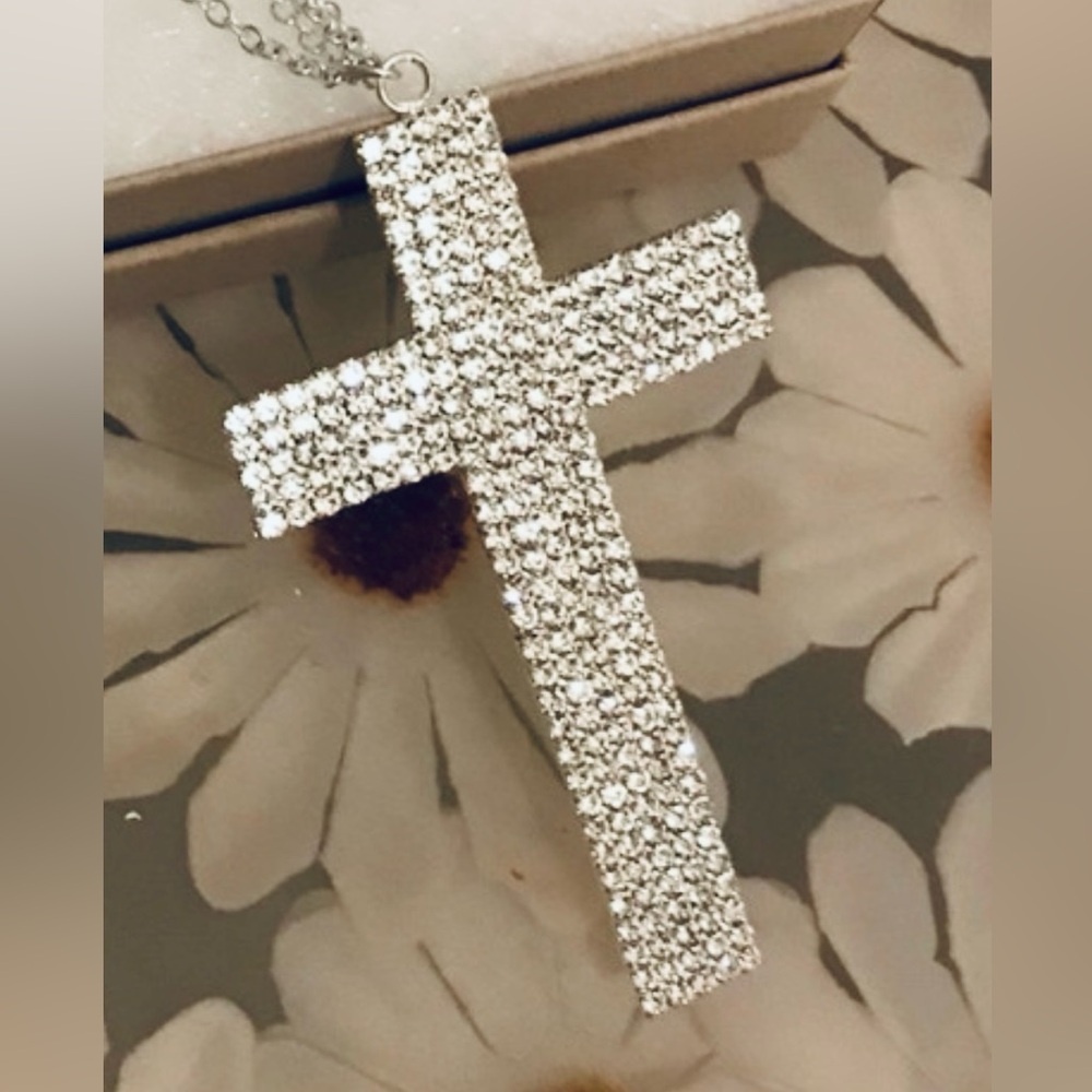 Necklace “Cross”(not silver)